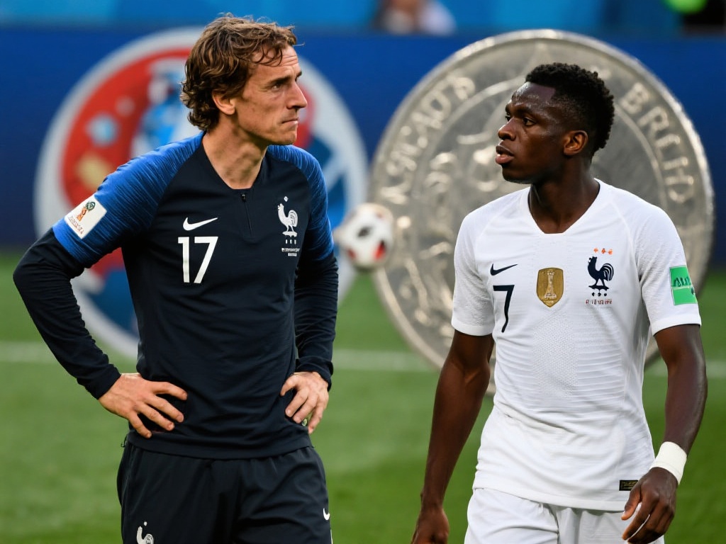 在足球比赛中，进攻和防守就像硬币的两面，