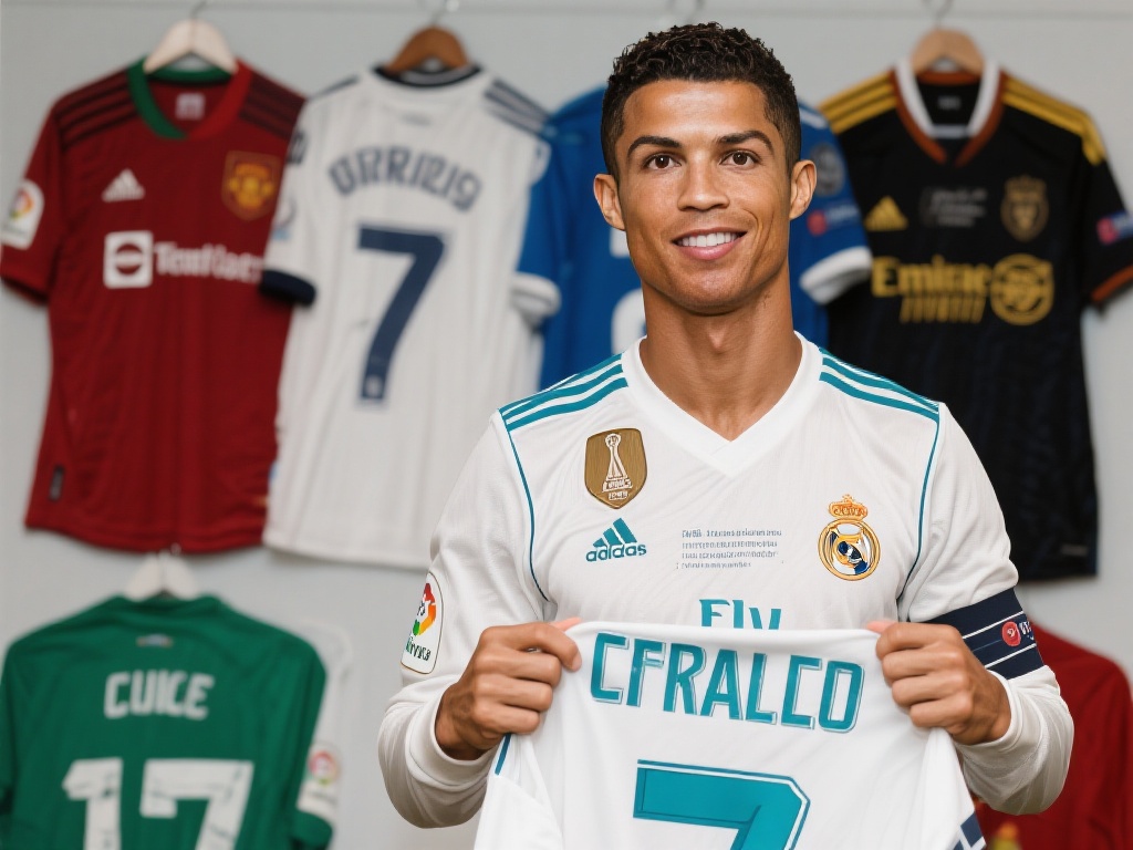 萨卡:C罗的职业态度让我钦佩,珍藏两件他的球衣 激励作用:C罗的奋斗故事向无数新生代球员